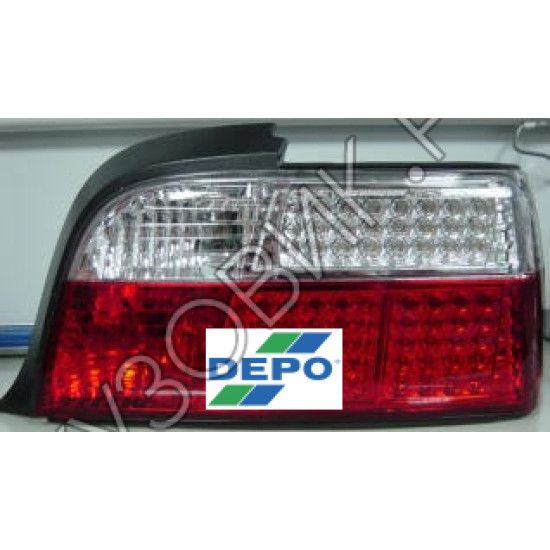 Тюнинг-фонари (комплект) в крыло BMW E36 (1990-1998) DEPO