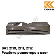Решетка радиатора в цвет кузова ВАЗ 2110 2111 2112 790 - Кориандр - Коричневый