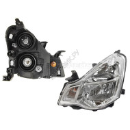 Фара NISSAN ALMERA RUS 12-/ BLUEBIRD SYLPHY 05-12 лев под электрокорректор SAT