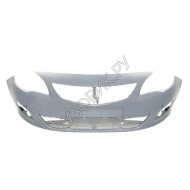 Бампер передний Opel Astra J (2009-2012) с отверстиями под парктроники
