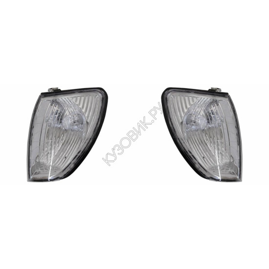 Поворотники Тойота Лэнд Крузер Toyota LandCruiser 100 (1998-2007) комплект 2 штуки левый и правый TYC высокое качество